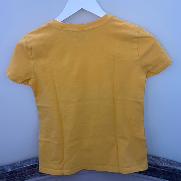 mustard yellow tna t shirt - Picture 2 of 2